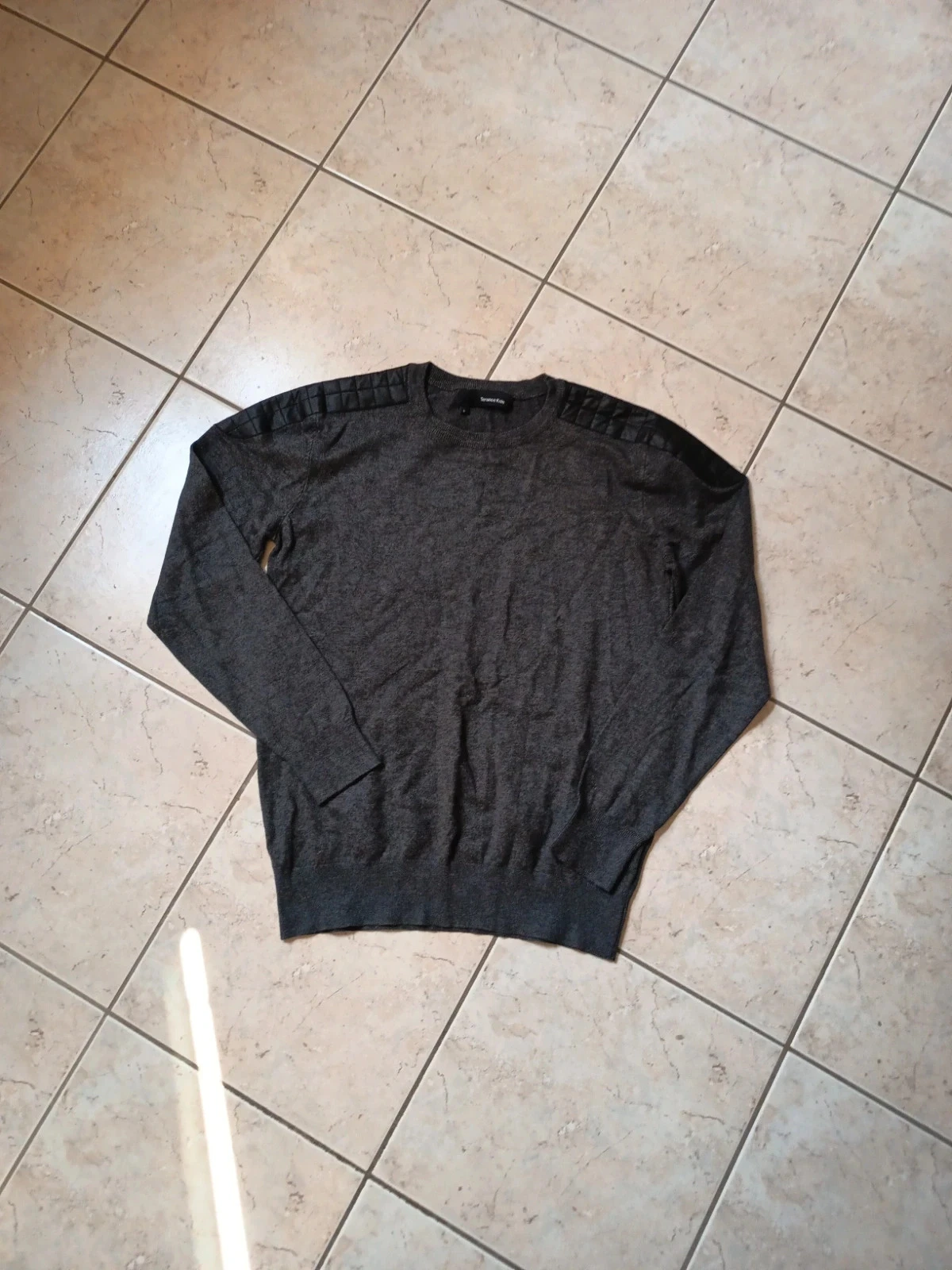 Pull gris Terence Kole